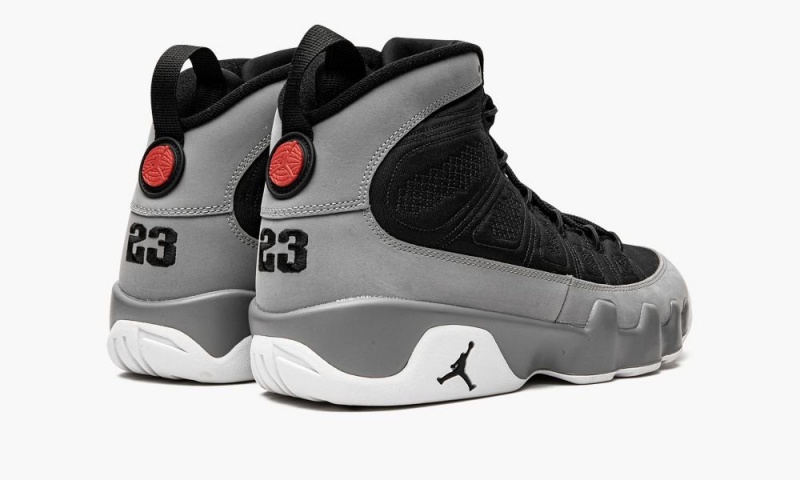 Nike Air Jordan 9 Retro 'Particle Grey' Miesten Kengät Mustat Punainen | 630BVPTUI
