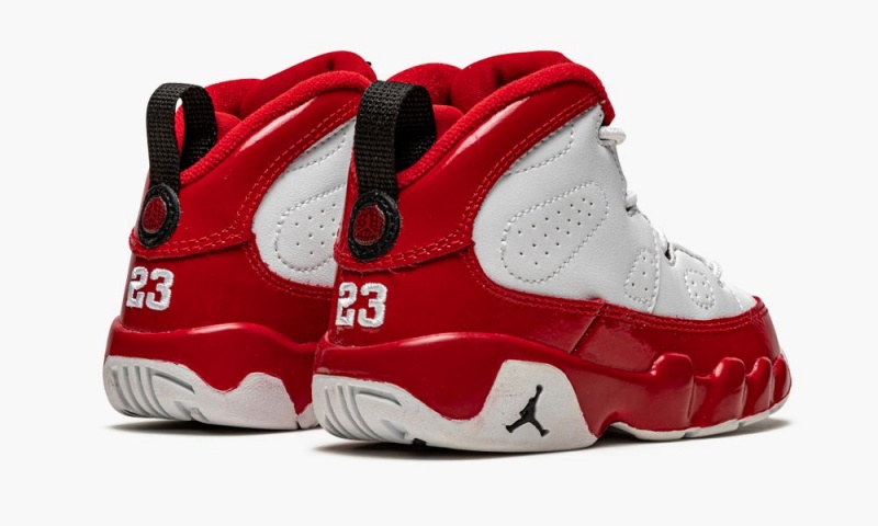 Nike Air Jordan 9 Retro (TD) Lasten Kengät Punainen Valkoinen Mustat | 372ZRWQKM