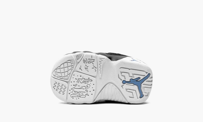 Nike Air Jordan 9 Retro TD 'University Blue' Lasten Kengät Valkoinen Sininen Mustat | 580TFADKH