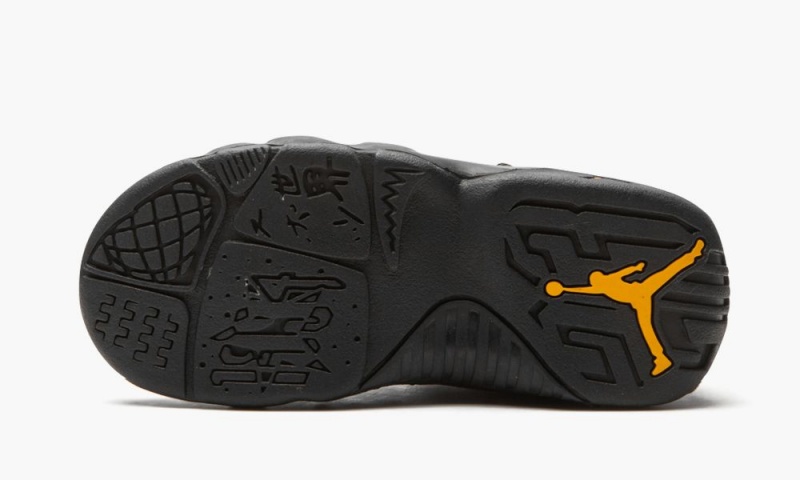 Nike Air Jordan 9 Retro TD 'University Gold' Lasten Kengät Mustat Tummanharmaat | 130LAHDKU