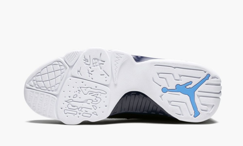 Nike Air Jordan 9 Retro 'UNC' Miesten Kengät Valkoinen Sininen Laivastonsininen | 723ZIFYWH