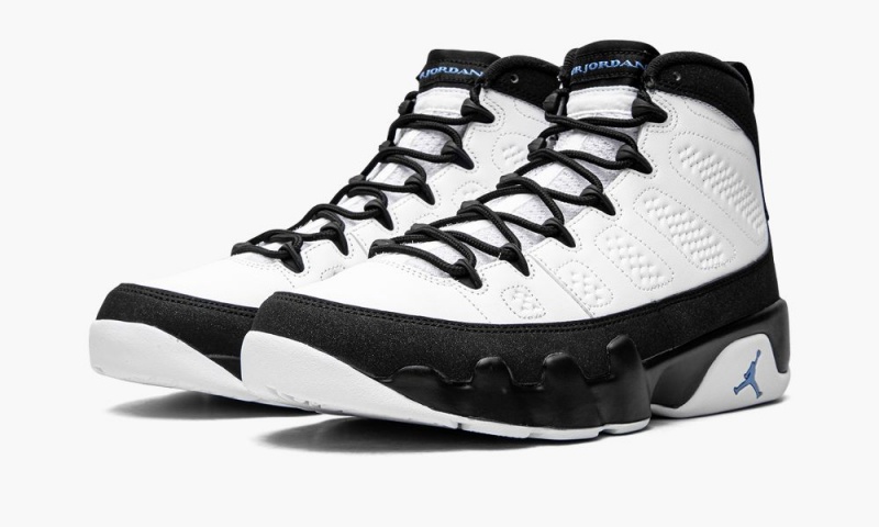 Nike Air Jordan 9 Retro 'University Blue' Miesten Kengät Valkoinen Mustat Sininen | 984LQTNSU