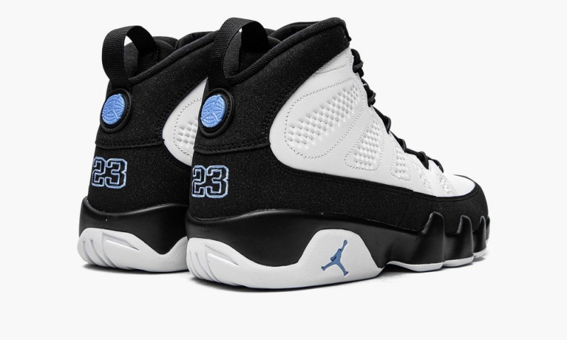 Nike Air Jordan 9 Retro 'University Blue' Miesten Kengät Valkoinen Mustat Sininen | 984LQTNSU