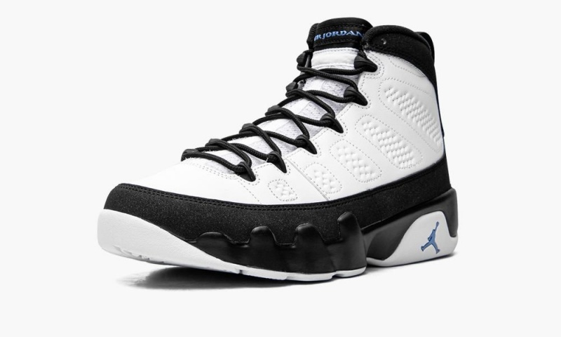 Nike Air Jordan 9 Retro 'University Blue' Miesten Kengät Valkoinen Mustat Sininen | 984LQTNSU