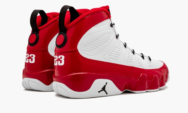 Nike Air Jordan 9 'White/Red/Black' Miesten Kengät Valkoinen Mustat Punainen | 483QTPRSV