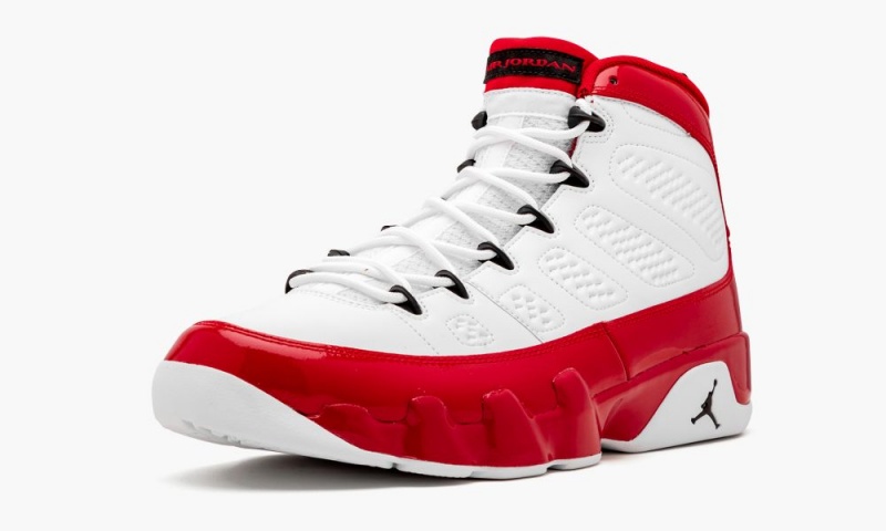 Nike Air Jordan 9 'White/Red/Black' Miesten Kengät Valkoinen Mustat Punainen | 483QTPRSV