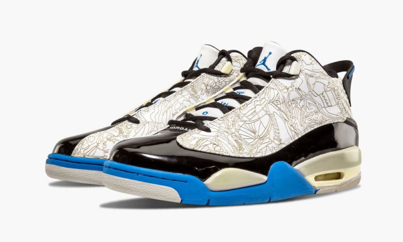 Nike Air Jordan Dub Zero Miesten Kengät Valkoinen Mustat Vaalean | 765BZDQYP