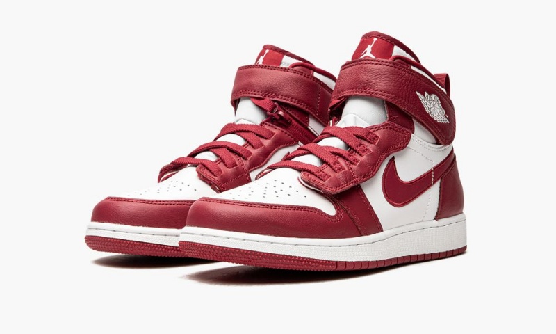 Nike Air Jordan Hi Flyease GS 'Cardinal Red' Lasten Kengät Punainen Valkoinen | 657ILUQVP