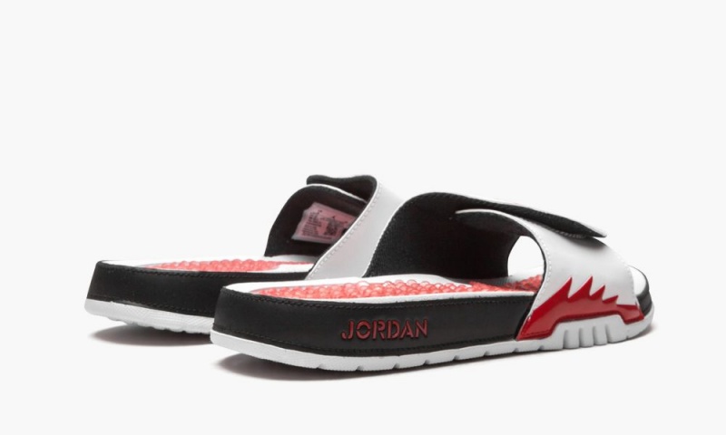 Nike Air Jordan Hydro 5 Retro 'Fire Red 5' Miesten Kengät Valkoinen Punainen Mustat | 320YRXBZA