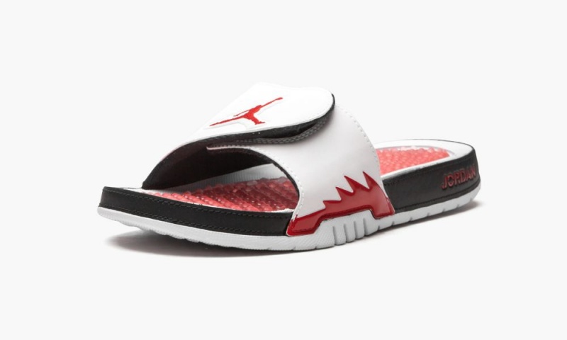 Nike Air Jordan Hydro 5 Retro 'Fire Red 5' Miesten Kengät Valkoinen Punainen Mustat | 320YRXBZA