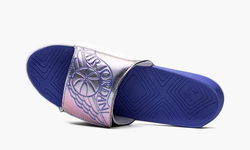 Nike Air Jordan Hydro 7 Miesten Kengät Harmaat Kuninkaallinen Sininen Valkoinen | 687GYMLDE