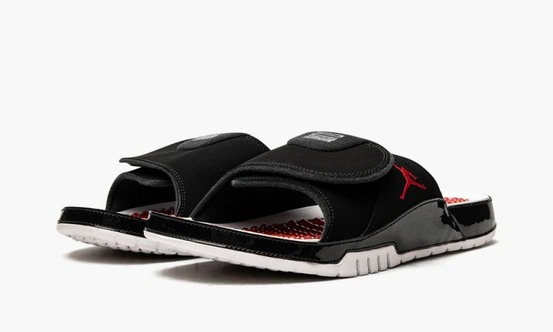 Nike Air Jordan Hydro XI Retro 'Bred' Miesten Kengät Mustat Punainen | 378HETPCX