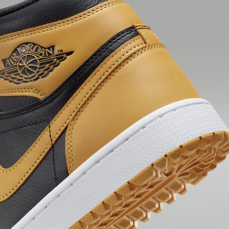Nike Air Jordan I High G Naisten Kengät Keltainen Laivastonsininen | 892KAGDLO