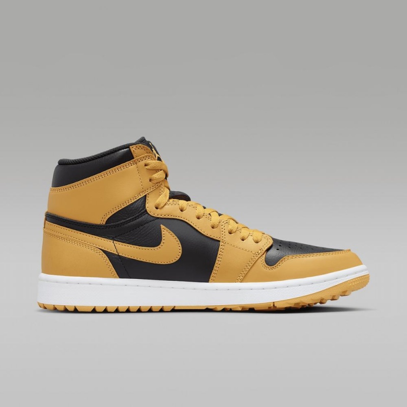 Nike Air Jordan I High G Naisten Kengät Keltainen Laivastonsininen | 892KAGDLO