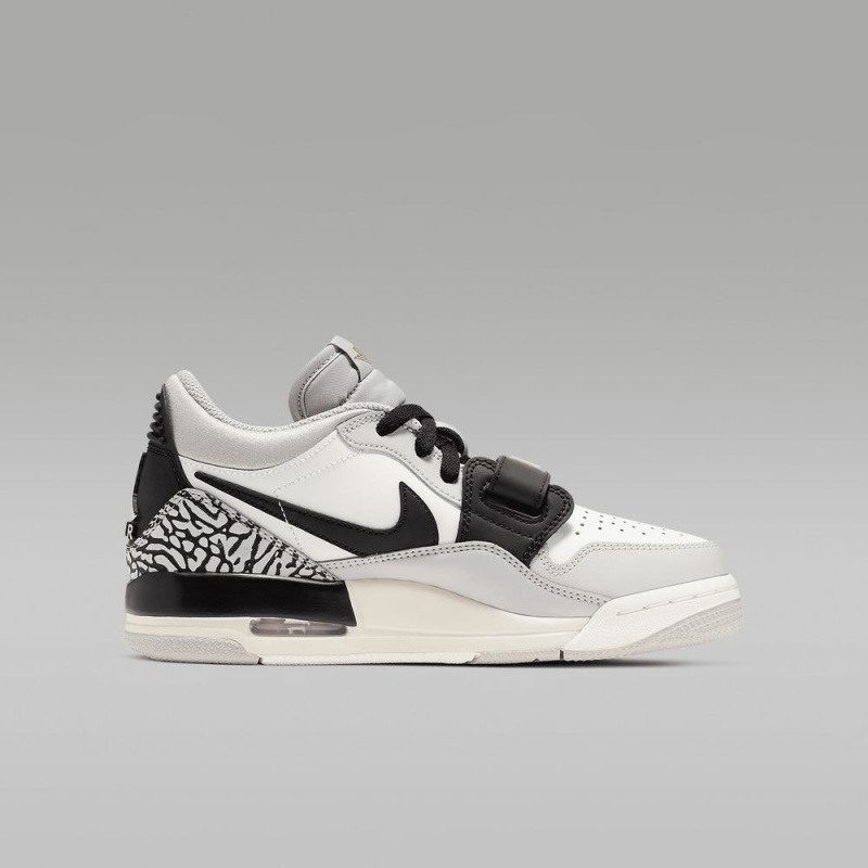 Nike Air Jordan Legacy 312 Low Lasten Kengät Valkoinen Mustat | 451ZTRHAU
