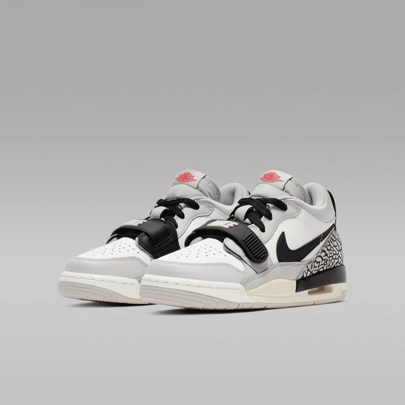 Nike Air Jordan Legacy 312 Low Lasten Kengät Valkoinen Mustat | 451ZTRHAU