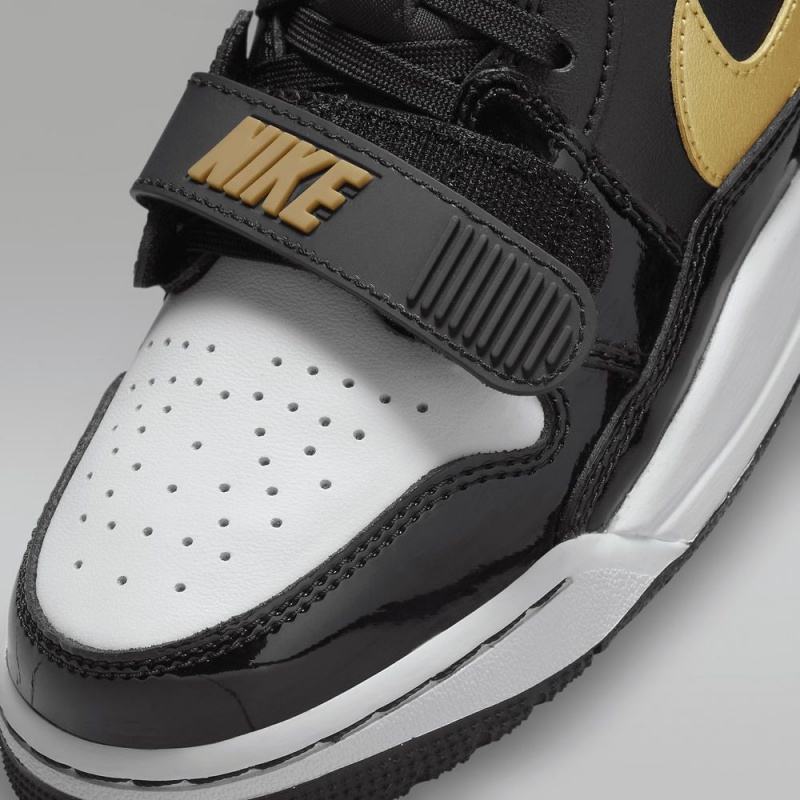 Nike Air Jordan Legacy 312 Low Lasten Kengät Mustat Valkoinen Metal Kultaiset | 057NTQGMH
