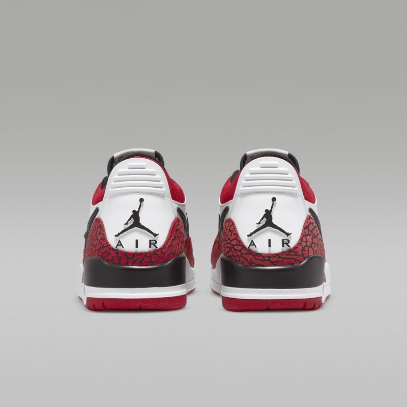 Nike Air Jordan Legacy 312 Low Miesten Kengät Valkoinen Punainen Mustat | 692XRFKQM