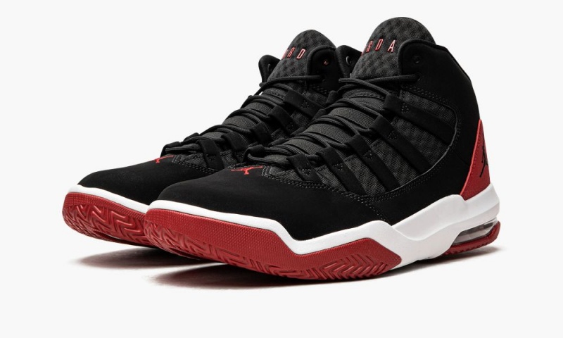 Nike Air Jordan Max Aura Miesten Kengät Mustat Punainen | 745GSYQWF