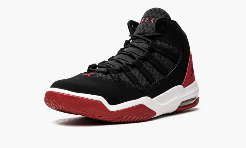 Nike Air Jordan Max Aura Miesten Kengät Mustat Punainen | 745GSYQWF