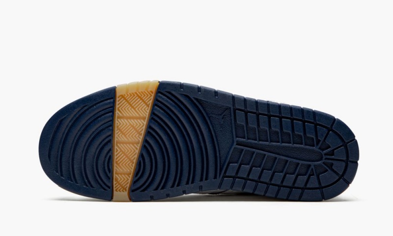 Nike Air Jordan Nu Retro 1 Lasten Kengät Valkoinen Laivastonsininen | 153FAYOCV