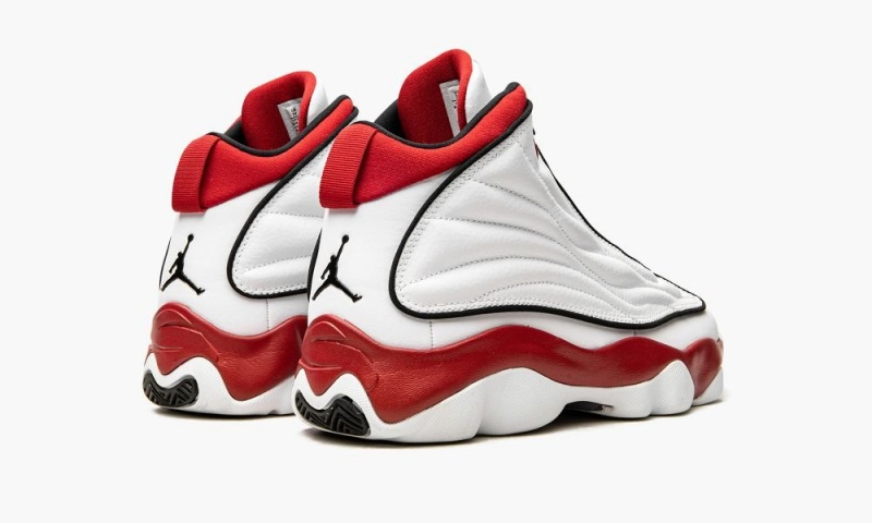 Nike Air Jordan Pro Strong (GS) Lasten Kengät Valkoinen Mustat Punainen | 540HEFNSA