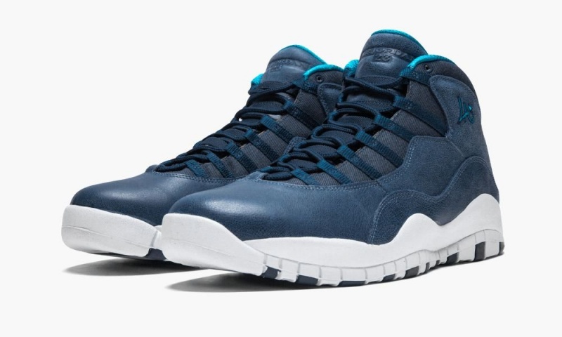 Nike Air Jordan Retro 10 'City Pack - Los Angeles' Miesten Kengät Valkoinen Sininen | 483JXDUWN