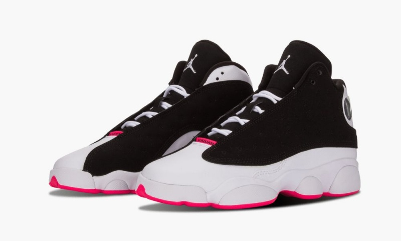 Nike Air Jordan Retro 13 GG 'Hyper Pink' Lasten Kengät Mustat Pinkki Valkoinen | 217COPZKW