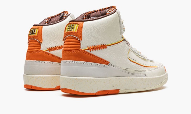 Nike Air Jordan Retro 2 'Maison Chateau Rouge' Miesten Kengät Oranssi | 206KDITCA