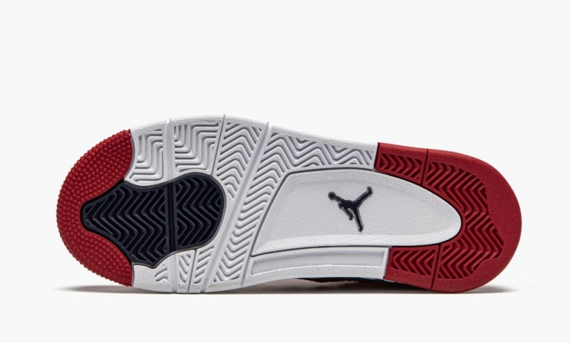 Nike Air Jordan Retro 4 PS 'Fiba 2019' Lasten Kengät Punainen Valkoinen Metal Kultaiset | 942WJVYCQ