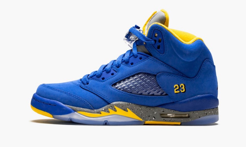Nike Air Jordan Retro 5 V GS Lasten Kengät Kuninkaallinen Sininen Vaalean | 708MBJSWC