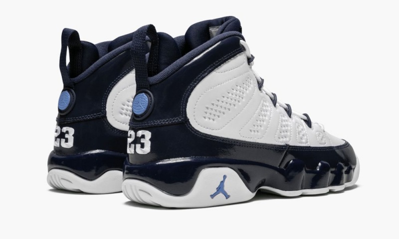 Nike Air Jordan Retro 9 (GS) Lasten Kengät Valkoinen Sininen | 987BFTLES
