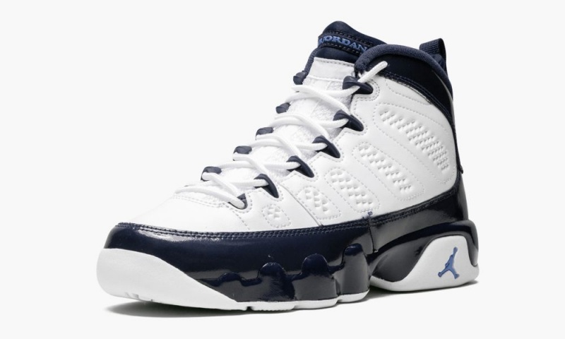 Nike Air Jordan Retro 9 (GS) Lasten Kengät Valkoinen Sininen | 987BFTLES