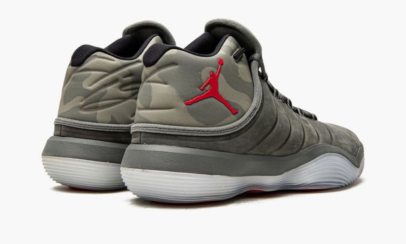 Nike Air Jordan Super.Fly 2017 Miesten Kengät Harmaat Punainen | 328KQRSWP