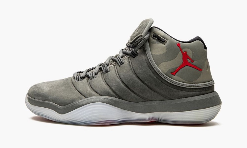 Nike Air Jordan Super.Fly 2017 Miesten Kengät Harmaat Punainen | 328KQRSWP