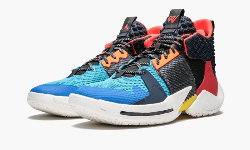 Nike Air Jordan Why Not Zer0.2 'Future History' Miesten Kengät Monivärinen Punainen | 082MUZCWD