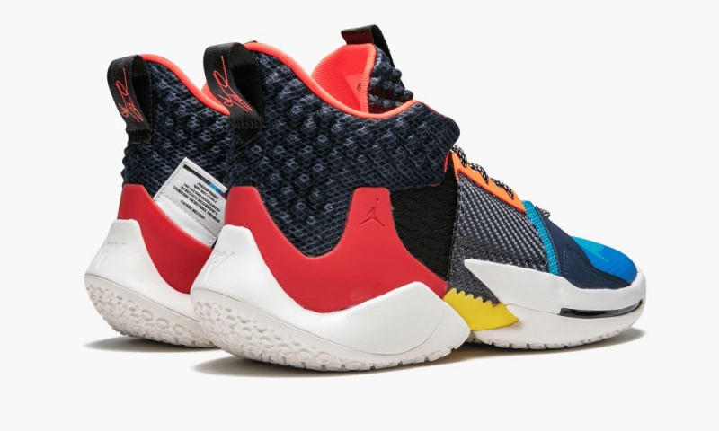 Nike Air Jordan Why Not Zer0.2 'Future History' Miesten Kengät Monivärinen Punainen | 082MUZCWD