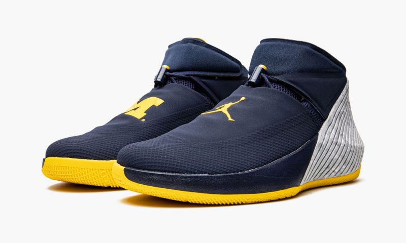 Nike Air Jordan Why Not Zer0.2 'Michigan Wolverines' Miesten Kengät Laivastonsininen Valkoinen | 037KWPBAC