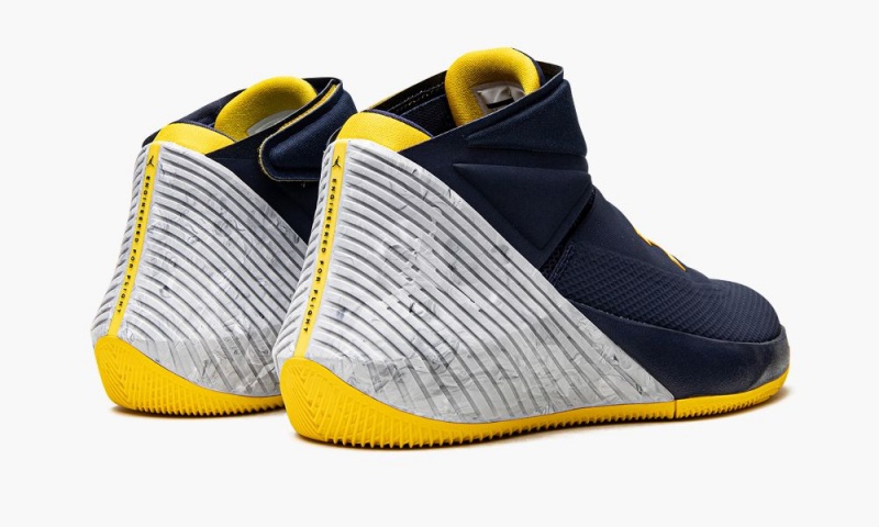 Nike Air Jordan Why Not Zer0.2 'Michigan Wolverines' Miesten Kengät Laivastonsininen Valkoinen | 037KWPBAC