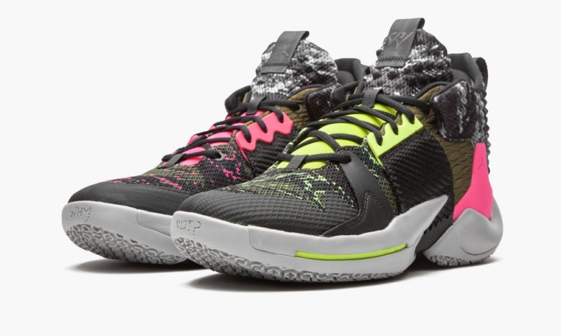 Nike Air Jordan Why Not Zer0.2 Miesten Kengät Vaaleanharmaat Mustat | 402DOSCWP