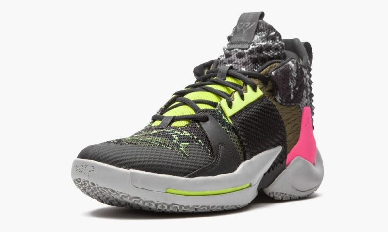 Nike Air Jordan Why Not Zer0.2 Miesten Kengät Vaaleanharmaat Mustat | 402DOSCWP
