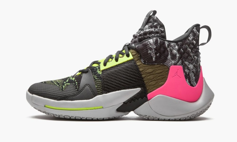 Nike Air Jordan Why Not Zer0.2 Miesten Kengät Vaaleanharmaat Mustat | 402DOSCWP