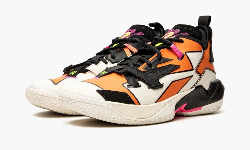 Nike Air Jordan Why Not Zer0.4 PF Miesten Kengät Valkoinen Mustat Oranssi | 273HPYKLM