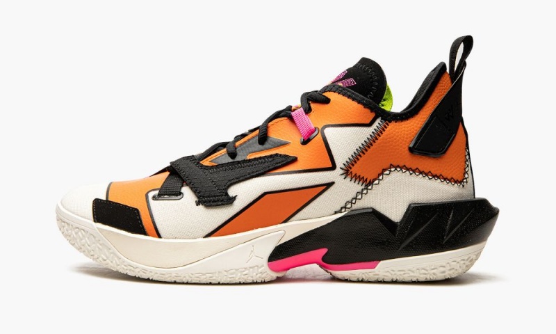 Nike Air Jordan Why Not Zer0.4 PF Miesten Kengät Valkoinen Mustat Oranssi | 273HPYKLM
