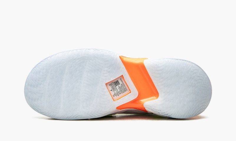 Nike Air Jordan Why Not Zer0. 'Splash Zone' Miesten Kengät Valkoinen Vihreä Oranssi | 471RAKIJP