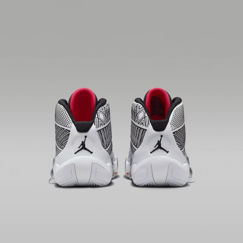 Nike Air Jordan XXXVIII Lasten Kengät Valkoinen Mustat Punainen | 081EXDYBC
