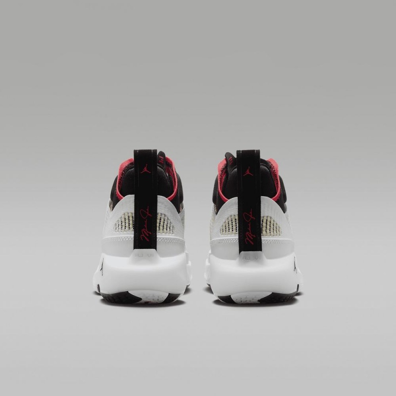 Nike Air Jordan XXXVII Lasten Kengät Valkoinen Punainen Mustat | 856DTHJAM