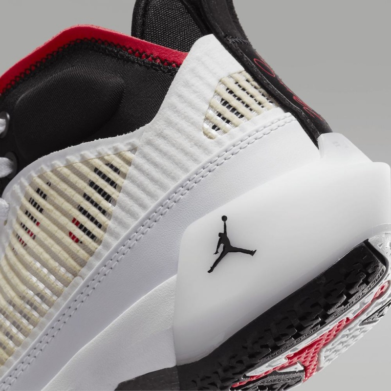 Nike Air Jordan XXXVII Lasten Kengät Valkoinen Punainen Mustat | 856DTHJAM