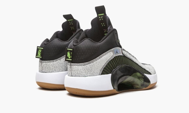 Nike Air Jordan XXXV SP-Z 'Bayou Boys' Miesten Kengät Valkoinen Vaaleanvihreä Mustat | 538WDZQGV
