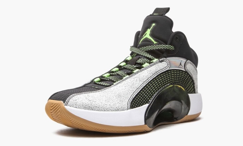 Nike Air Jordan XXXV SP-Z 'Bayou Boys' Miesten Kengät Valkoinen Vaaleanvihreä Mustat | 538WDZQGV